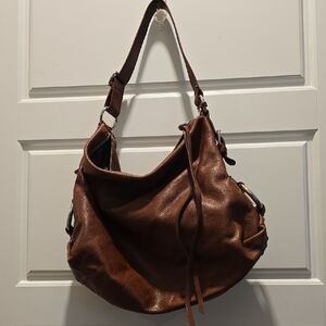 Banana Republic Rich Brown Hobo Bag